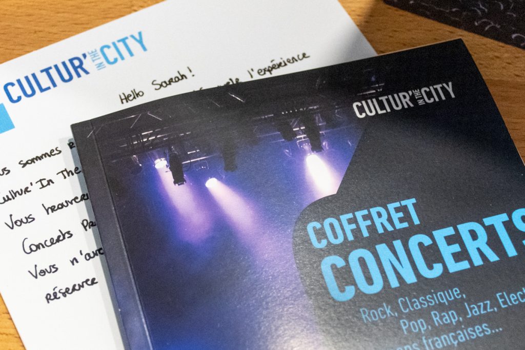 Cultur In The City Coffret Concerts Places Premium Toutes Les Box