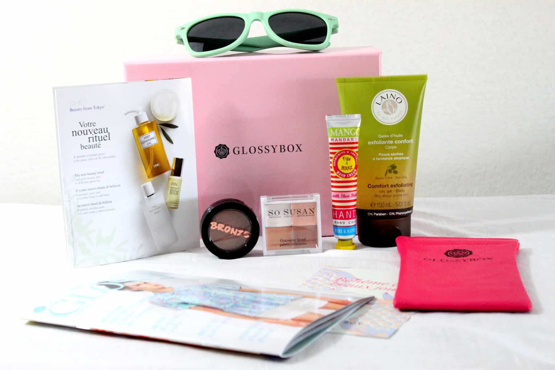 Glossybox de Juillet 2014 Toutes les Box