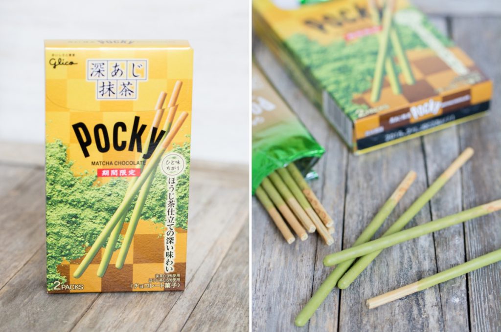 Green Tea Pocky | Glico (Japon) - Marco de Magellan