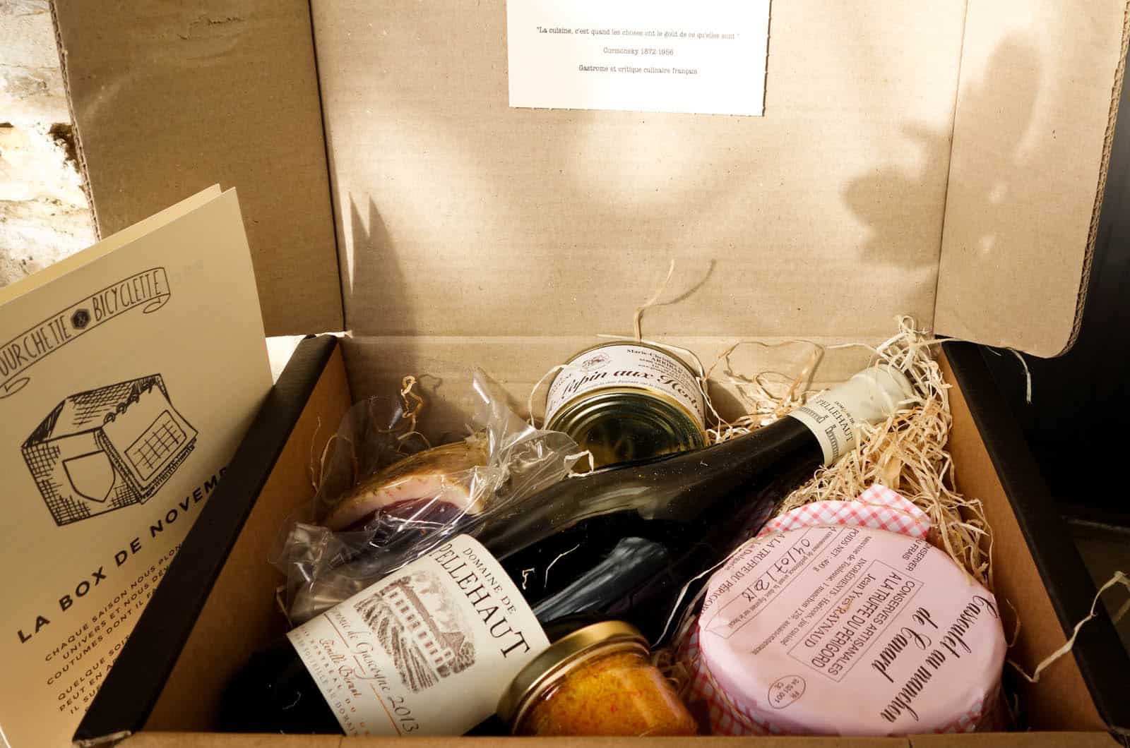 box fourchette et bicyclette