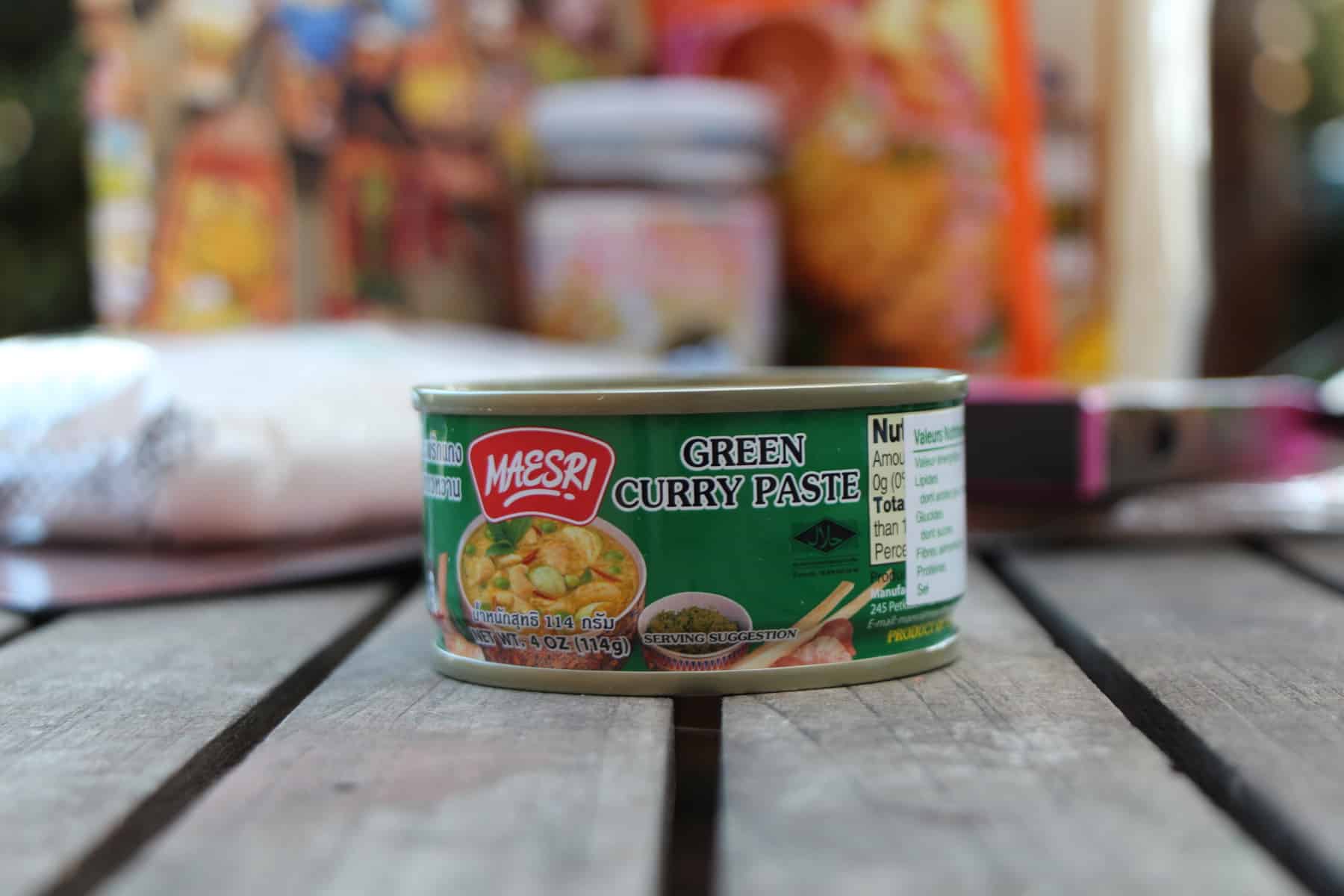 Acheter Pâte de curry vert Maesri
