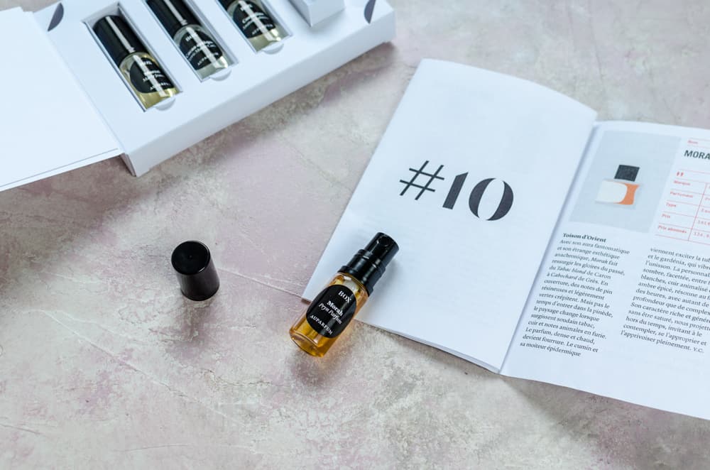 Box Auparfum juillet/août 2018
