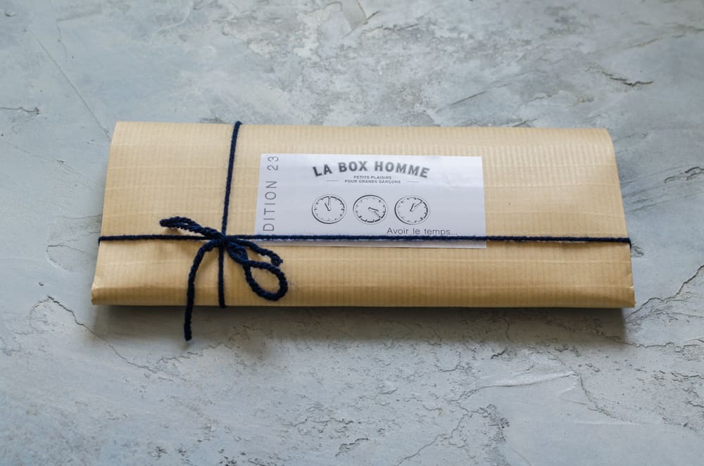 La box homme de septembre 2018