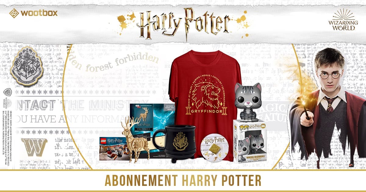 Wootbox Coffret Box Cadeau L - Harry Potter pas cher 