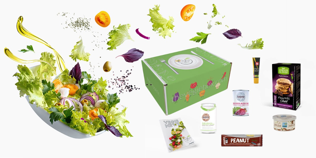 The Vegie Box : Une box de bons produits végétariens - Toutes les Box