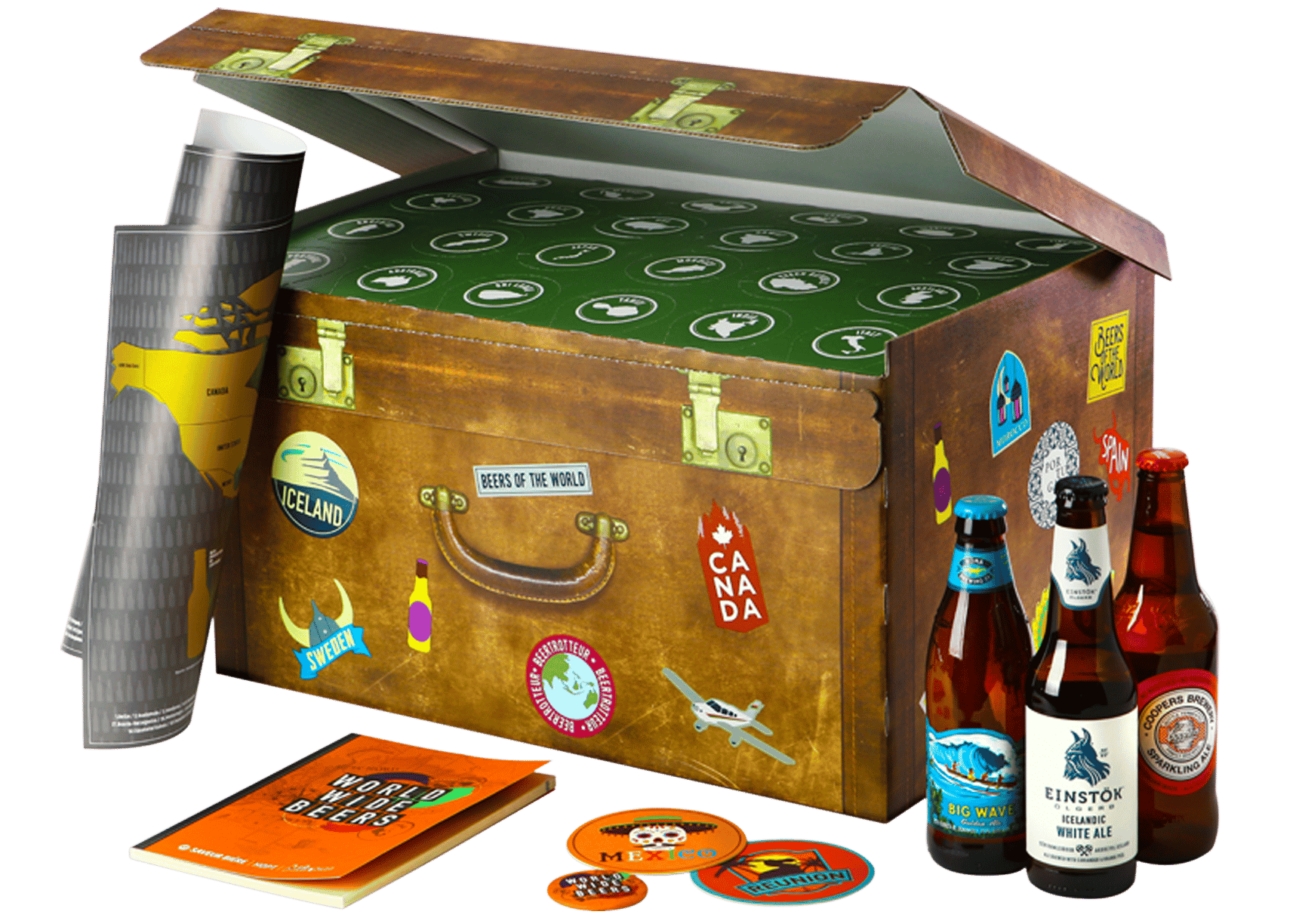 Le cadeau du brasseur - Coffret de 12 bières - La cave Cdiscount