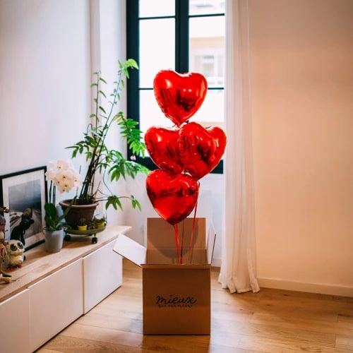 Ballon Cadeau Anniversaire gonflé à l'hélium → The PopCase
