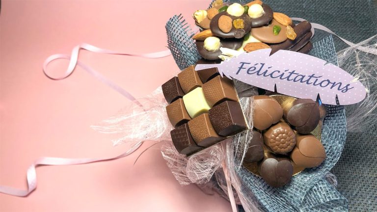 Bouquet de chocolat disponible sur - Fleuriste El afrah