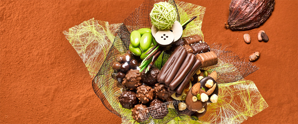 Boite chocolat - Livraison chocolat avec D'lys couleurs
