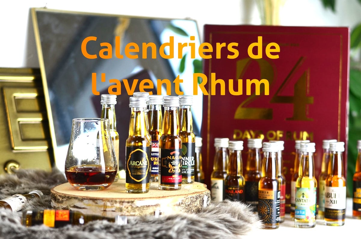 Calendrier de l'Avent du Rhum 2020 24 days of rum - Rhum Attitude