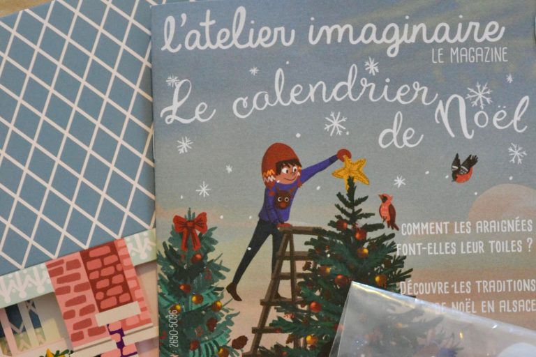 L'atelier Imaginaire : Kit créatif enfant Le Calendrier de Noël