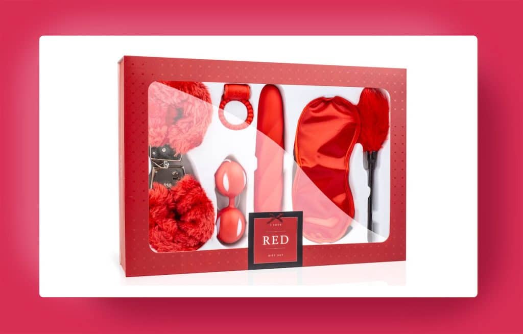 La Boîte I Love Red pour couples LoveBoxxx