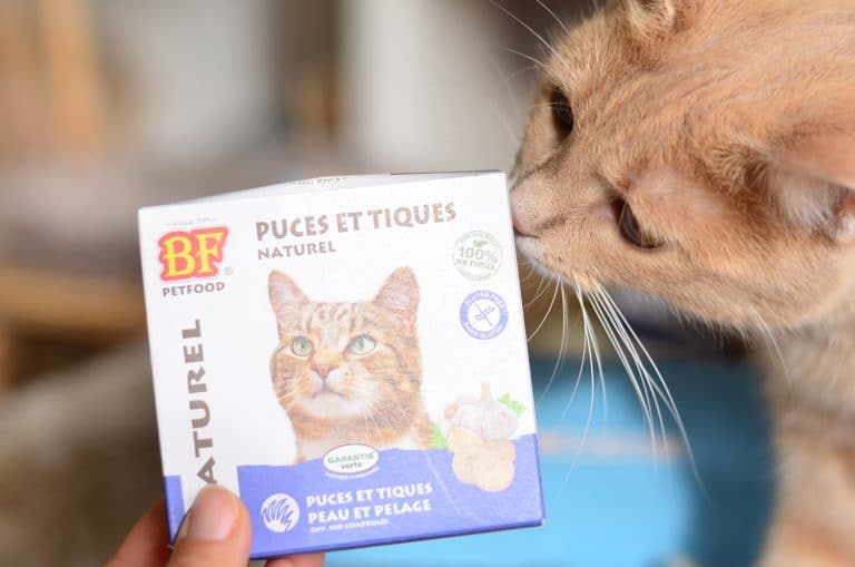 Comprimés puces et tiques pour chats Biofood