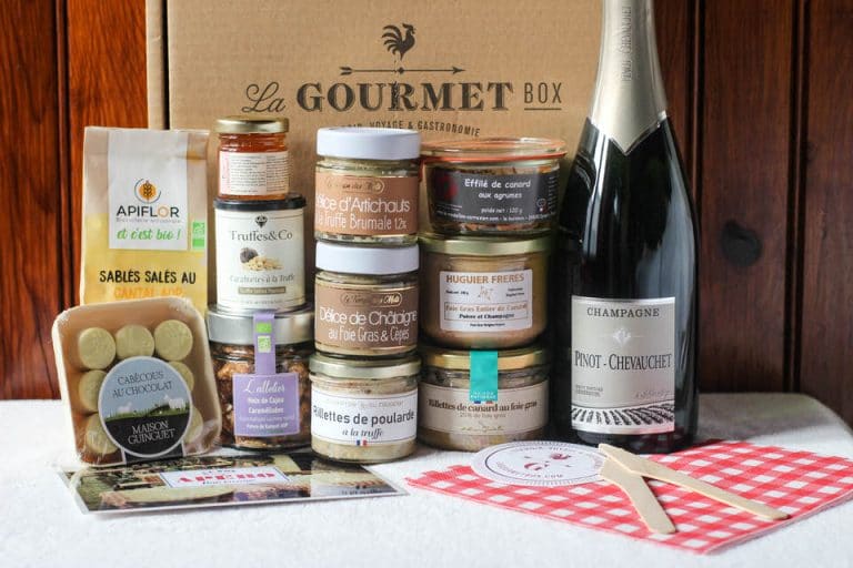 Coffret Foie-Gras & Panier Gourmand Noel - Gourmet Box