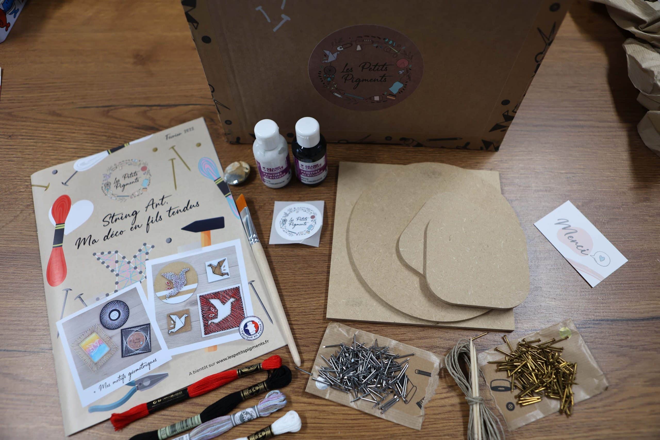 Kit DIY Adulte - Box Loisirs Créatifs - Les Petits Pigments