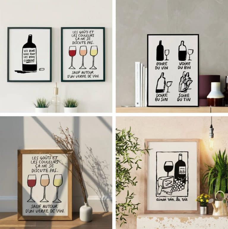100 vins à boire dans sa vie (Poster à gratter) – La Carte des Vins s'il  vous plaît