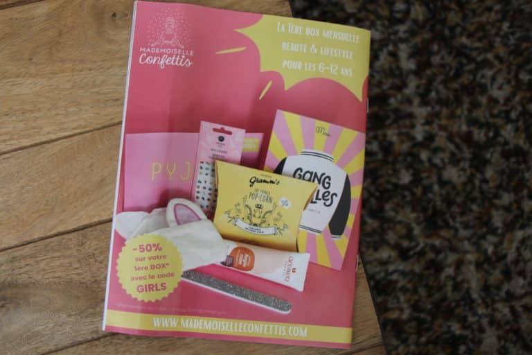 Box enfant - Petite fille - Idée cadeau Noël - Mademoiselle Confettis - Box  beauté & lifestyle pour enfants